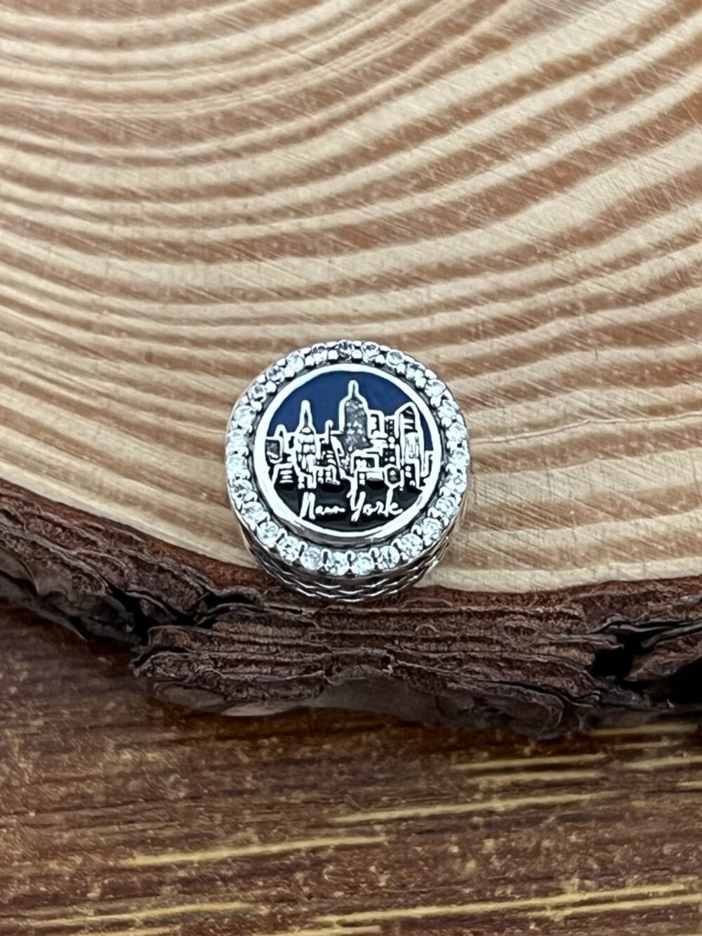 Pandora New York City Bead Charm S925 Silver Charm